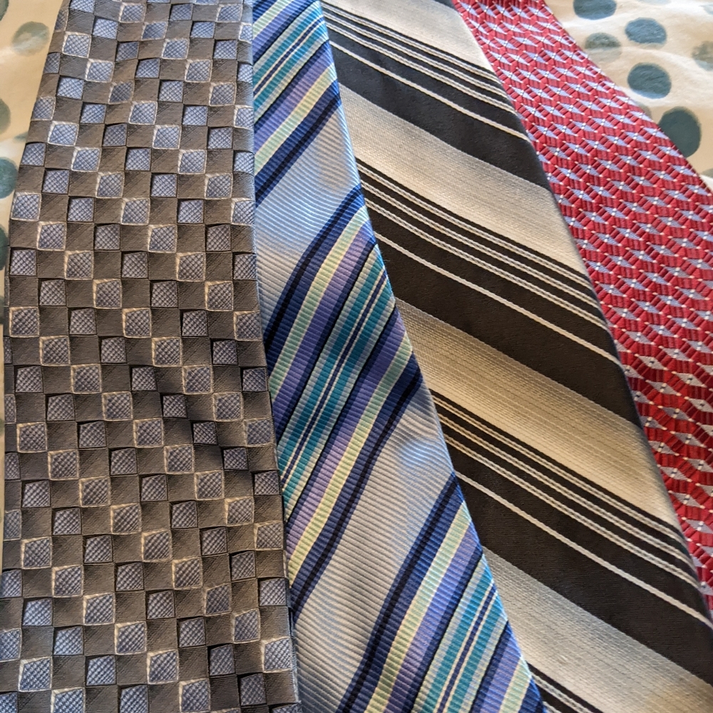 Four ties good condition